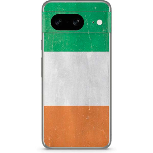 Ireland Flag Distressed Google Pixel 8 Skin